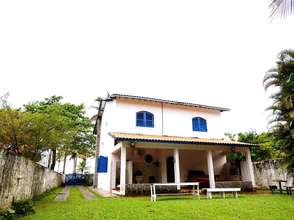 Casa C Churrasq E Wifi, Frente Ao Mar Bertioga Luaran gambar